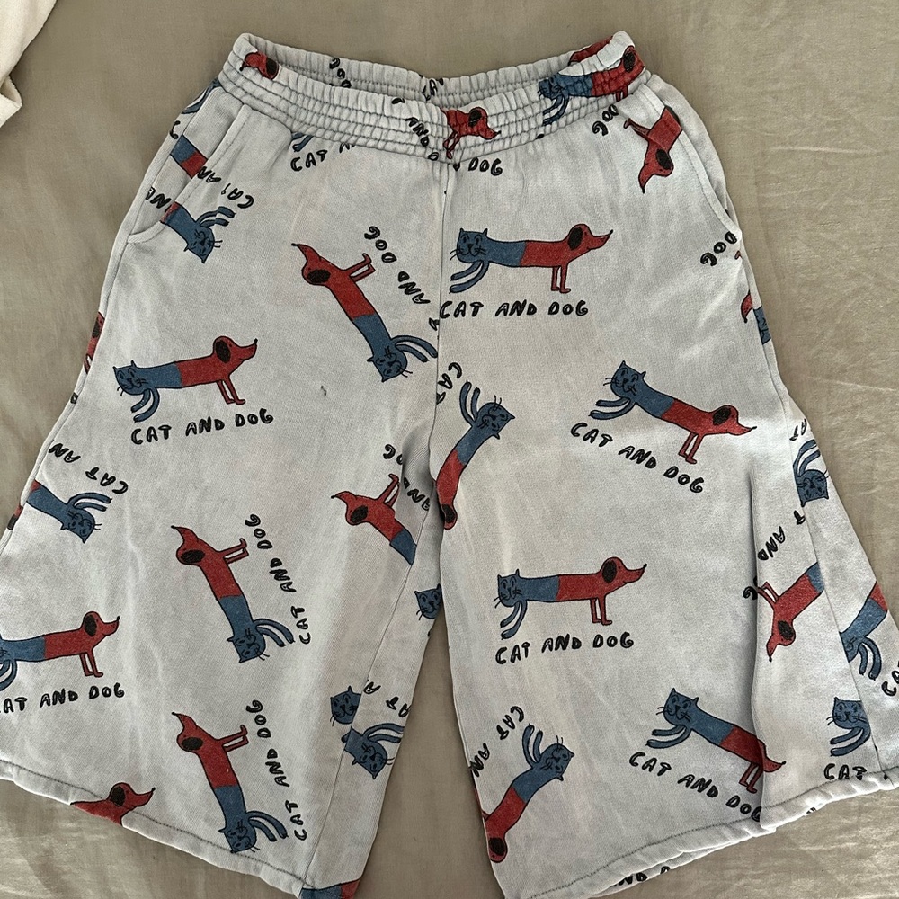 Bobo Choses Kids Cat and Dog Shorts/Culottes